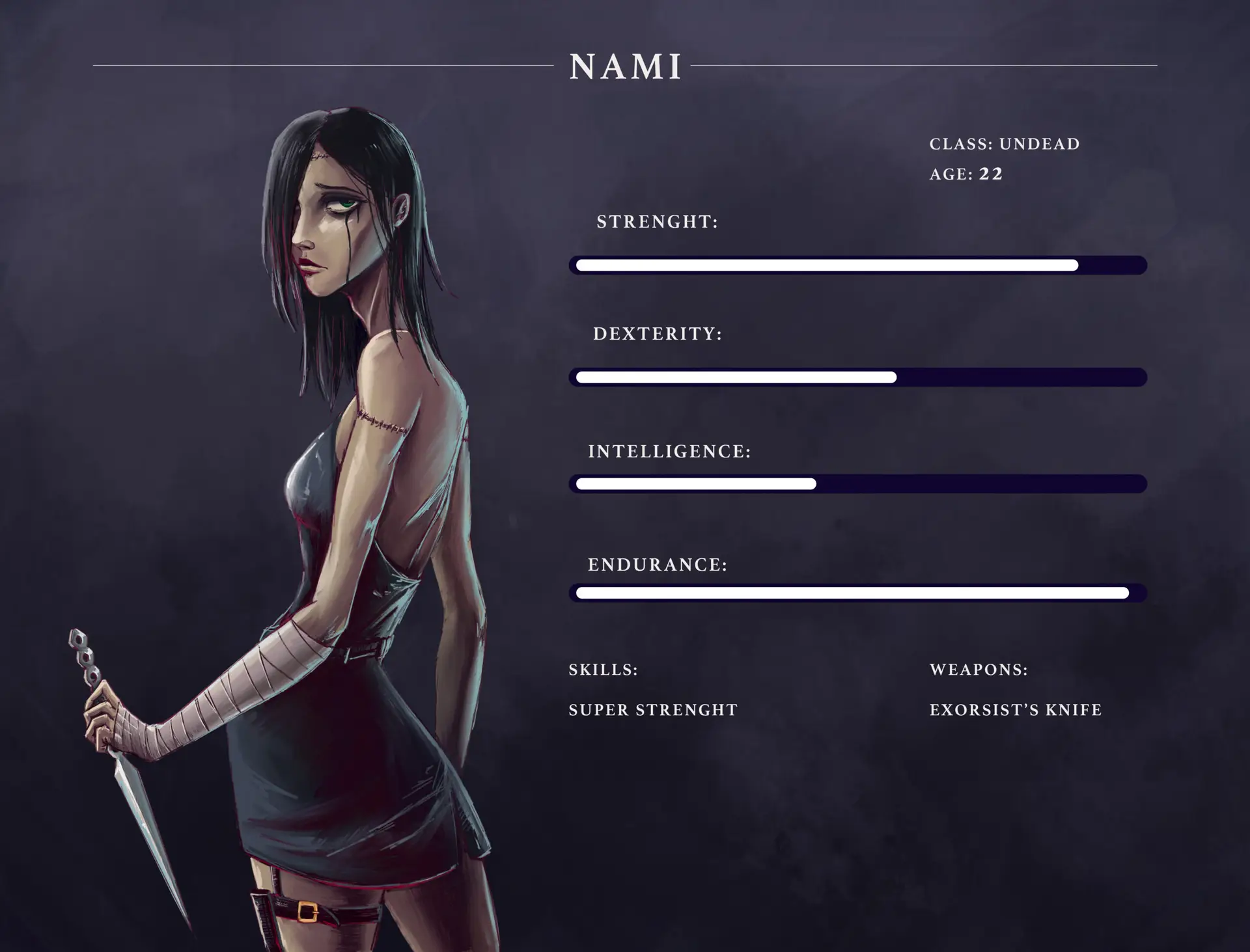 Nami stats